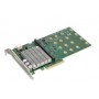Supermicro AOC-SHG3-4M2P-O scheda di interfaccia e adattatore Interno M.2 (AOC-SHG3-4M2P-O)