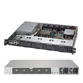 Supermicro SYS-1019D-FRN5TP server 2,3 GHz 512 GB Rack (1U) Intel® Xeon® D 400 W DDR4-SDRAM (SYS-1019D-FRN5TP)