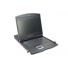 Digitus DS-72211 console a rack 48,3 cm (19") 1366 x 768 Pixel Nero 1U (DS-72211-3ES)