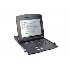 Digitus DS-72210 console a rack 43,2 cm (17") 1280 x 1024 Pixel Nero 1U (DS-72210-4IT)