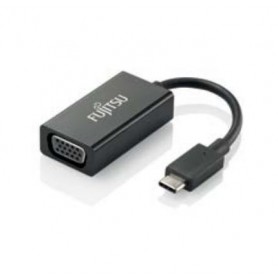 Fujitsu S26391-F6058-L224 cavo e adattatore video 0,15 m USB tipo-C VGA (D-Sub) Nero (S26391-F6058-L224)