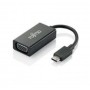 Fujitsu S26391-F6058-L224 cavo e adattatore video 0,15 m USB tipo-C VGA (D-Sub) Nero (S26391-F6058-L224)