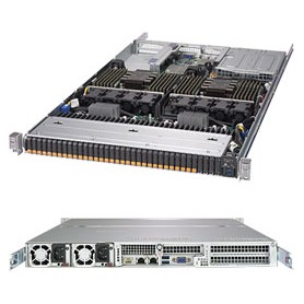 Supermicro SuperServer 1029P-NMR36L LGA 3647 (Socket P) Rack (1U) Nero (SSG-1029P-NMR36L)