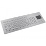 GETT InduSteel tastiera USB Inglese US Acciaio inossidabile (KV17200)