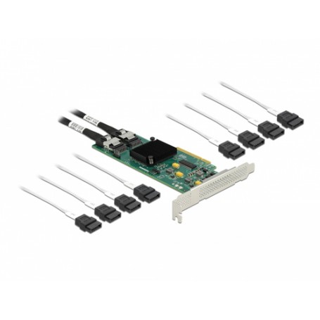 DeLOCK 90061 scheda di interfaccia e adattatore Interno SATA (90061)