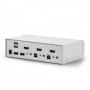 Lindy 39307 switch per keyboard-video-mouse (kvm) Argento (39307)