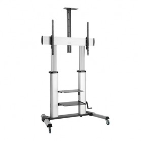 LogiLink BP0084 Supporto per display espositivi 2,54 m (100") Nero, Grigio (BP0084)