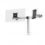 Durable 508823 supporto da tavolo per Tv a schermo piatto 86,4 cm (34") Morsa Argento (508823)