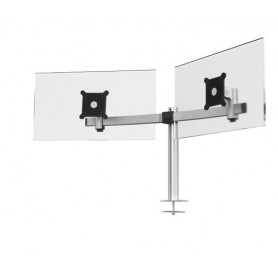 Durable 508623 supporto da tavolo per Tv a schermo piatto 68,6 cm (27") Morsa Argento (508623)