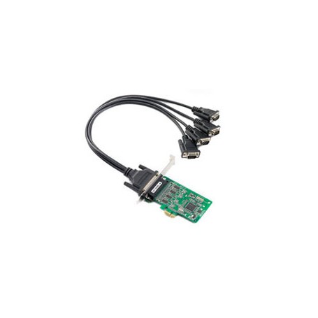 Moxa CP-104EL-A-DB9M scheda di interfaccia e adattatore Interno Seriale (CP-104EL-A-DB9M)