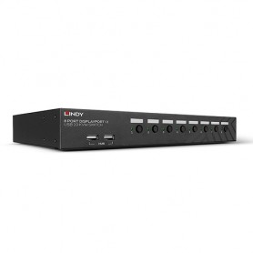 Lindy 39540 switch per keyboard-video-mouse (kvm) Montaggio rack Nero (39540)