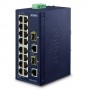 PLANET IFGS-1822TF switch di rete Non gestito Fast Ethernet (10/100) Blu (IFGS-1822TF)