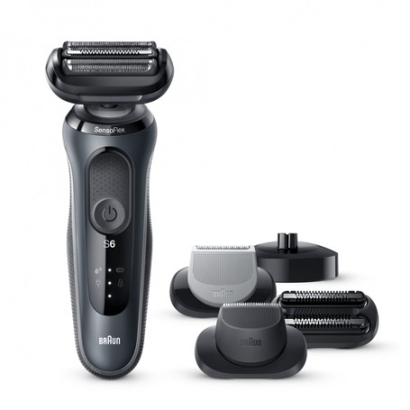 Braun Series 6 60-N4862cs Rasoio Trimmer Grigio (332459)