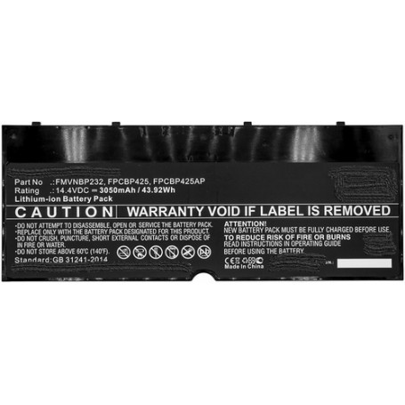 CoreParts MBXFU-BA0027 ricambio per notebook Batteria (MBXFU-BA0027)