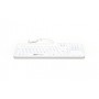 GETT Cleantype Prime Touch+ tastiera USB Svizzere Bianco (KG26238)