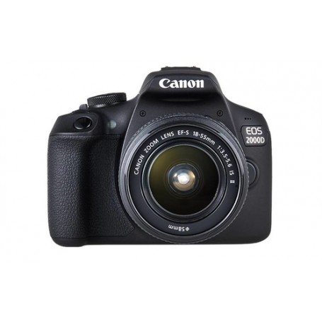 Canon EOS 2000D + EF-S 18-55mm f/3.5-5.6 IS II + EF 75-300mm f/4-5.6 III Kit fotocamere SLR 24,1 MP CMOS 6000 x 4000  (2728C017)