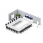 Logitech Tap Large Bundle – Microsoft Teams sistema di conferenza Sistema di videoconferenza di gruppo (TAP-MS-LARGE-EU)