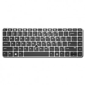 HP Backlit privacy keyboard (Germany) Tastiera (903008-041)