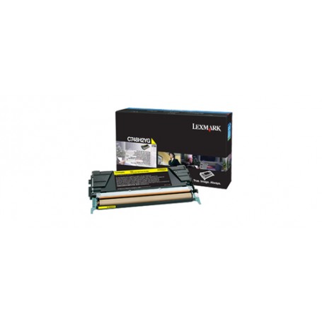 Lexmark C748H2YG cartuccia toner 1 pz Originale Giallo (C748H2YG)