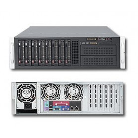 Supermicro SYS-6036T-TF sistema barebone per server Intel® 5520 Socket B (LGA 1366) Armadio (3U) Nero (SYS-6036T-TF)