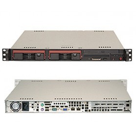 Supermicro SuperServer 6016T-T Intel® 5500 Socket B (LGA 1366) Rack (1U) Nero (SYS-6016T-T)