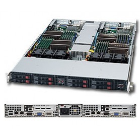 Supermicro SuperServer 1026TT-IBXF Intel® 5500 Socket B (LGA 1366) Rack (1U) Nero (SYS-1026TT-iBXF)