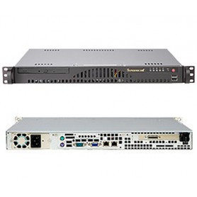 Supermicro SYS-5016I-MR sistema barebone per server Intel® 3400 LGA 1156 (Socket H) Rack (1U) Nero (SYS-5016I-MR)