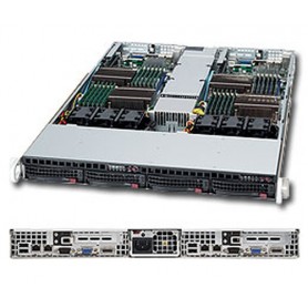 Supermicro SuperServer 6016TT-IBXF Intel® 5500 Socket B (LGA 1366) Rack (1U) Nero (SYS-6016TT-iBXF)