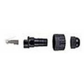 Axis M12 4p, 10 Pcs 4 pin Nero (5502-131)