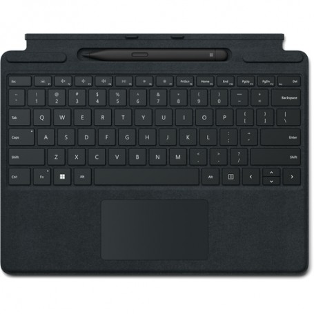 Microsoft Signature with Slim Pen 2 Nero Microsoft Cover port QWERTZ Tedesco (8X8-00005)