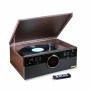 Technaxx TX-137 Giradischi con trasmissione a cinghia Nero, Legno (4850)