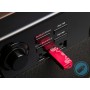 Technaxx TX-137 Giradischi con trasmissione a cinghia Nero, Legno (4850)