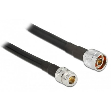 DeLOCK 13029 cavo coassiale 10 m Nero (13029)