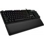Logitech G G513 CARBON LIGHTSYNC RGB Mechanical Gaming Keyboard, GX Brown tastiera USB Tedesco Carbonio (920-009446)