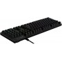 Logitech G G513 CARBON LIGHTSYNC RGB Mechanical Gaming Keyboard, GX Brown tastiera USB Tedesco Carbonio (920-009446)