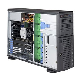 Supermicro SYS-5049A-T barebone per PC/stazione di lavoro Nero LGA 3647 (Socket P) (SYS-5049A-T)