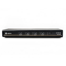 Vertiv Avocent SC845-202 switch per keyboard-video-mouse (kvm) Montaggio rack Nero (SC845-202)