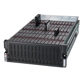 Supermicro SuperStorage Server 6048R-E1CR90L Intel® C612 LGA 2011 (Socket R) Armadio (4U) Nero (SSG-6048R-E1CR90L)