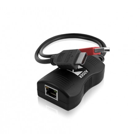 ADDER ALDV100P moltiplicatore AV Trasmettitore e ricevitore AV Nero (ALDV100P)