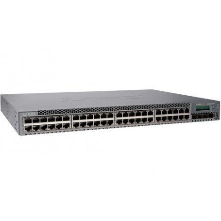 Juniper EX4300-48P switch di rete Gestito Gigabit Ethernet (10/100/1000) Supporto Power over Ethernet (PoE) 1U Grig (EX4300-48P)