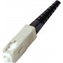 EFB Elektronik O8321.1 cavo a fibre ottiche 1 m SC OM2 Nero (O8321.1)