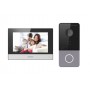 Hikvision Digital Technology DS-KIS603-P(B) sistema per video-citofono 2 MP 17,8 cm (7") Nero, Grigio, Argento (DS-KIS603-P(B))