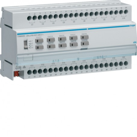 Hager TYM620D presa energia Grigio (TYM620D)