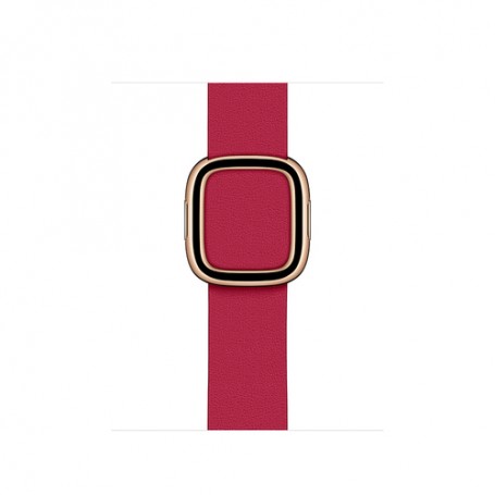 Apple MXPA2ZM/A accessorio indossabile intelligente Band Rosso Pelle (MXPA2ZM/A)