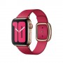 Apple MXPA2ZM/A accessorio indossabile intelligente Band Rosso Pelle (MXPA2ZM/A)