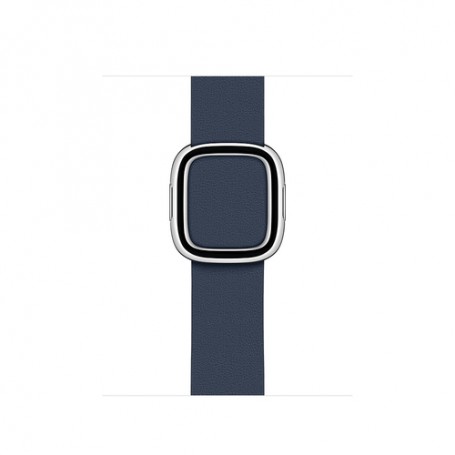 Apple MXPE2ZM/A accessorio indossabile intelligente Band Blu Pelle (MXPE2ZM/A)