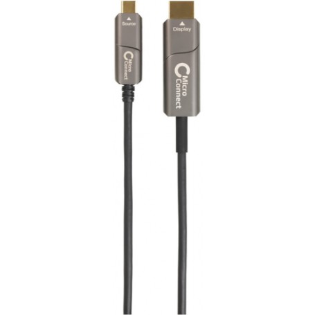 Microconnect USB3.1CHDMI20OP cavo e adattatore video 20 m USB tipo-C HDMI Nero (USB3.1CHDMI20OP)