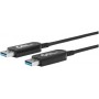 Microconnect USB3.0AA20BOP cavo USB 20 m USB 3.2 Gen 1 (3.1 Gen 1) USB A Nero (USB3.0AA20BOP)