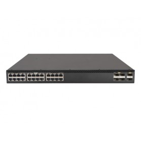Hewlett Packard Enterprise FlexFabric 5710 24XGT 6QSFP+/2QSFP28 Gestito L3 10G Ethernet (100/1000/10000) 1U Nero (JL689A)