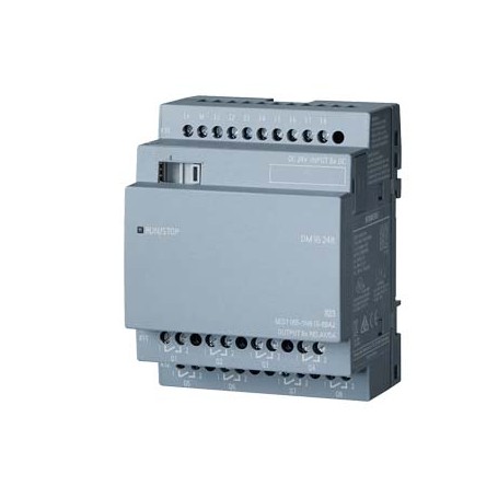 Siemens LOGO! DM16 24R modulo I/O digitale e analogico Canale di relè (6ED1055-1NB10-0BA2)
